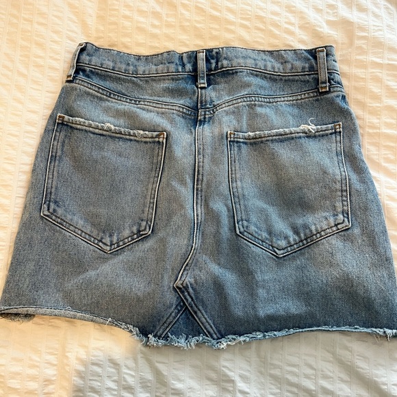 Agolde denim jean skirt - Picture 3 of 5